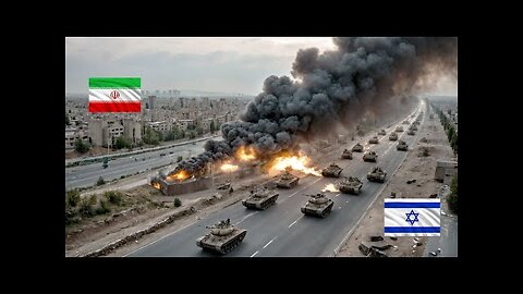 Israeli Armored Forces Are Attempting to Enter Tehran, the Capital of Iran