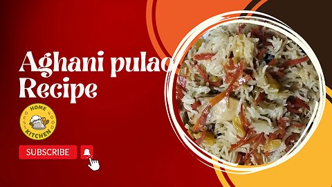 Cook up a feast with Home Kitchen's Afghani Pulao (Kabuli Pulao) recipe