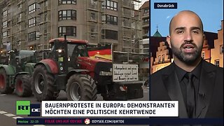 Bauernproteste in Europa: Demonstranten möchten eine politische Kehrtwende