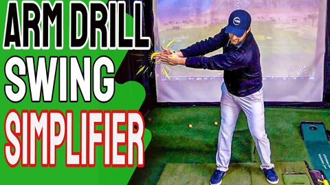 Do THIS To Get That A'HA Golf Swing Feel | The Golf Swing Made SIMPLE Arm Drill🏌💡