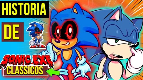 Sonic exe do MEGA DRIVE 😈| Historia Sonic exe GENERATIONS
