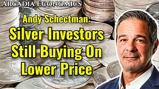 Andy Schectman: Silver Investors Still Buying On Lower Price