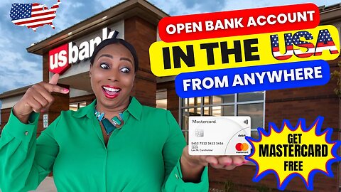 How To Open A Bank Account In The USA From Any Country & Get A Debit Mastercard FREE