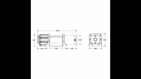 Review SuperATV 4500 lb Winch for UTVATV Waterproof Seals and...