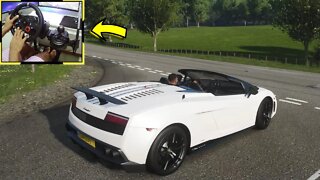 LAMBORGHINI GALLARDO LP570 4 Forza Horizon 4 gameplay Logitech g29