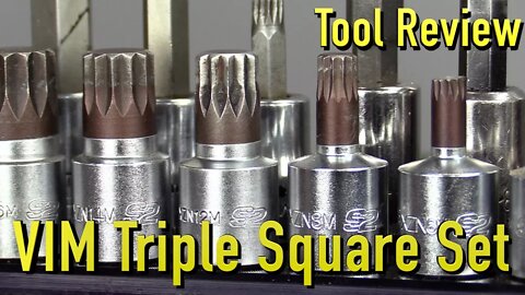 VIM Triple Square 3/8 Drive Set ~ Tool Review