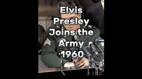 Elvis joins the Army pt1