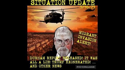 SITUATION UPDATE: DURHAM REPORT RELEASED! RUSSIAN COLLUSION LIE! TRUMP EXONERATED! OBAMA/BIDEN/HRC..