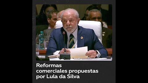 Lula da Silva propone reformas en el comercio internacional en la cumbre BRICS 2023