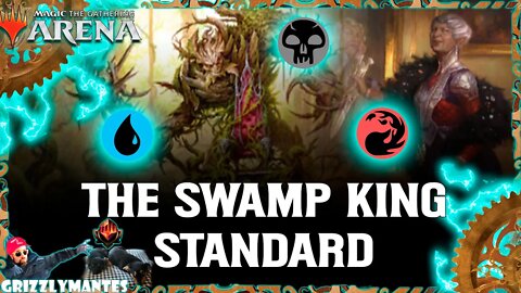 🔵🔴⚫💀THE SWAMP KING💀⚫🔴🔵|| Dominaria United || [MTG Arena] Bo1 Red Blue Black Control Standard Deck