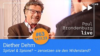 #63 – Diether Dehm: Spitzel & Spione – zersetzen sie den Widerstand?