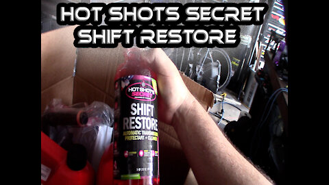 Hot Shot's Secret Shift Restore transmission fluid and filter change for 5R110 Powerstoke 6.0 F250