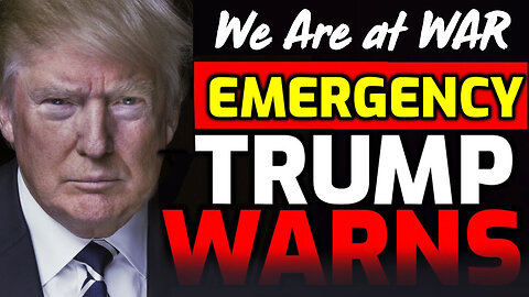 Federal Emergency - Mass Casualty Event - We are At WAR - 3/13/24..