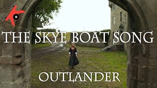 Outlander The Skye Boat Song at Lallybroch 4K drone scenes #outlander #theskyeboatsong #skye