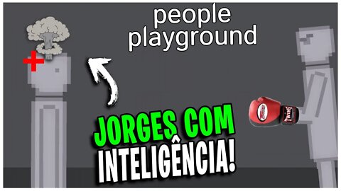 Jorges com INTELIGÊNCIA! People Playground MODs