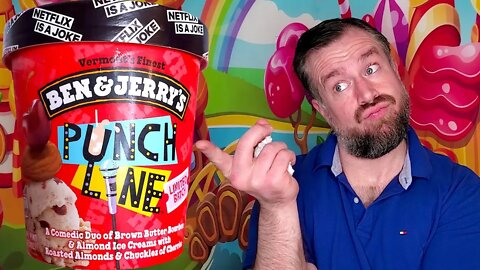 Ben & Jerry's Punch Line (Limited Batch) Ice Cream | Netflix is a Joke!