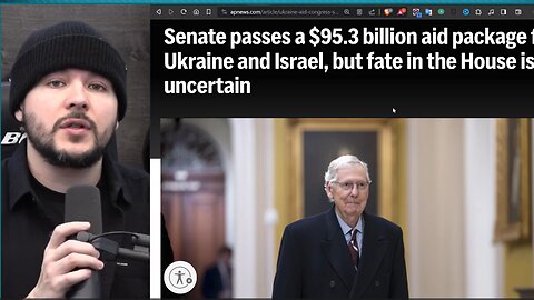 SENATE BETRAYS AMERICA, Pre Dawn Vote APPROVES $95B In Ukraine, Israel Funding As US Facing INVASION