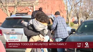 Missing toddler reunited with mother