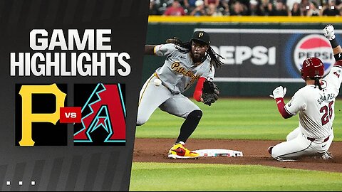 Pirates vs D-backs Game Highlights (7/27/24) / MLB Highlights