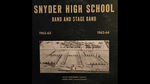 Snyder High School Band and Stage Band – 1962-63 1963-64