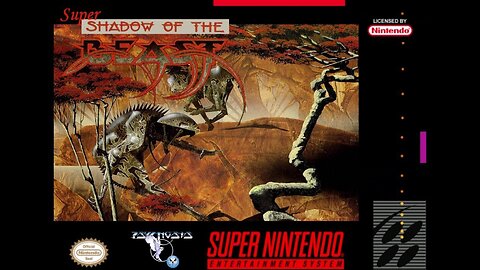 UNRELEASED PROTOTYPE: Super Shadow of the Beast for the SNES - Gameplay Sample / Playthrough