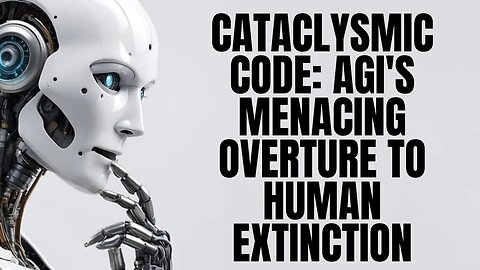 Cataclysmic Code: AGI's Menacing Overture to Human Extinction