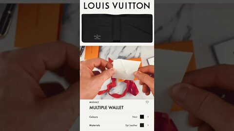 LOUIS VUITTON MULTIPLE WALLET UNBOXING | LONDON BOND STREET #louisvuitton #londonshopping #shorts