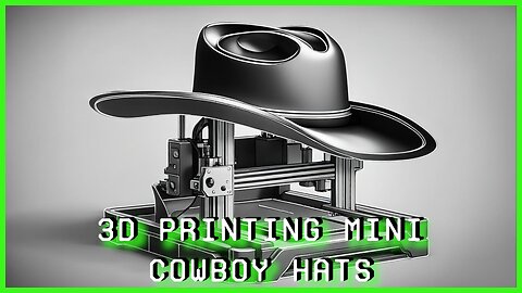 3d Printing mini cowboy- Subscribers get free shipping on store
