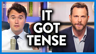 It Gets Tense as Charlie Kirk & Dave Rubin Spar Over DeSantis Vs. Trump | DM CLIPS | Rubin Report