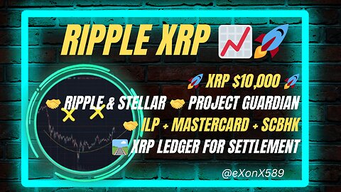 🚀 #XRP $10,000 🚀 🤝 PROJECT GUARDIAN 🤝 #ILP + MASTERCARD + SCBHK 🛤️ #XRP LEDGER FOR SETTLEMENT