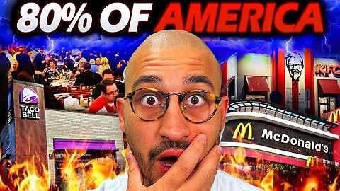 80% of American's Can't Afford Fast Food | McDonalds Leaving CA