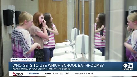 Peoria Unified SD takes up bathroom debate