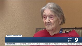 Woman celebrates 101st birthday