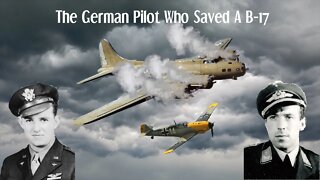 The German Pilot Who Saved A B-17 | Franz Stigler and Charlie Brown