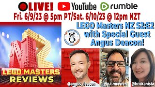 Lego Masters NZ Season 2 Episode 2 Review with Special Guest, Angus Deacon!!!