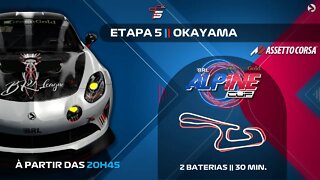 GREENGOLD ALPINE CUP 2022 - 5ª Etapa Temporada 5 - OKAYAMA - ASSETTO CORSA