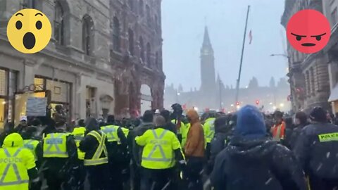 Police Make Arrests And Tensions Rise In Ottawa | Freedom Convoy