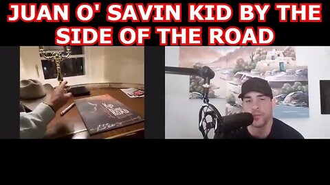 Juan O' Savin Kid By The Side Of The Road With David Nino Rodriguez!!