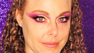 ASMR 😱 Corrina Eye Makeup Transformation, Beautiful High Fashion Makeover by Ashlyn, Tingles