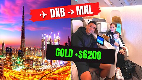 DAY IN LIFE TRADER - HOW GOLD MADE +$6200 (Dubai Vlog✈️)