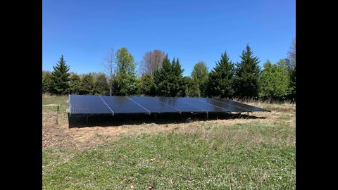 Brother and Sister 14 KW array, low profile, Monroe NJ part 2