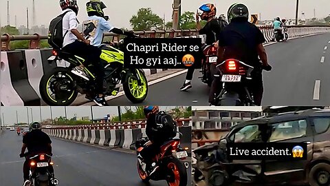 Sunday Ride 🔥 Chapri vs Rider | Sbki Lga di.😎| #ktm #ride