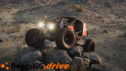 BeamNG.drive | Ibishu Wigeon Rock Crawler | Johnson Valley