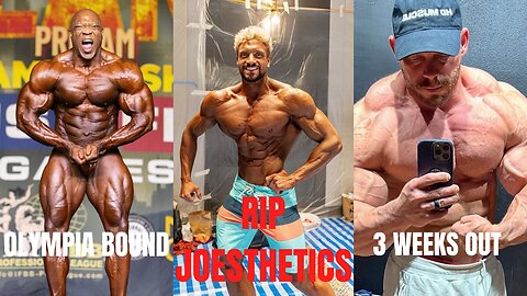 RIP Jo Lindner / @Joesthetics - Justin Shier 3 Weeks Out Pro Debut - Phil Clahar Wins Orlando Pro!