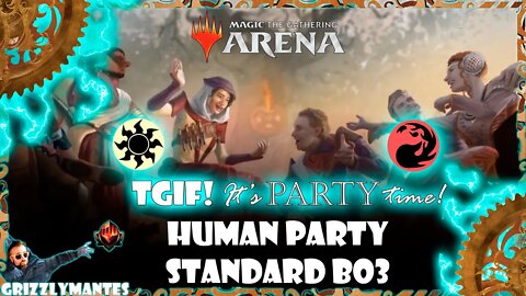 Magic Arena - Standard - Boros Human Party Time