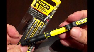 Stanley 4-in-1 Pocket Screwdriver