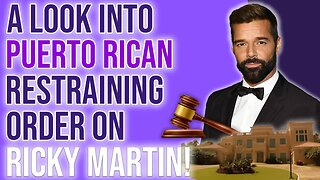 A LOOK into Puerto Rican Restraining Order on Ricky Martin #rickymartin #gossip