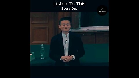 Jack ma motivational video