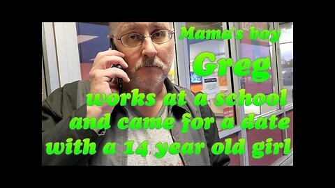 EYLP Predator Dr. Phil look-alike calls his mom to tell her he came te abuse a 14 year old girl