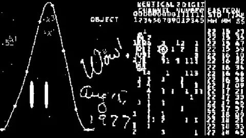 1977/08/15 22:16:05 wow signal #2 6equj5@50+, #7@100+& 16@190+ side band vs Antonio Paris comet 2017